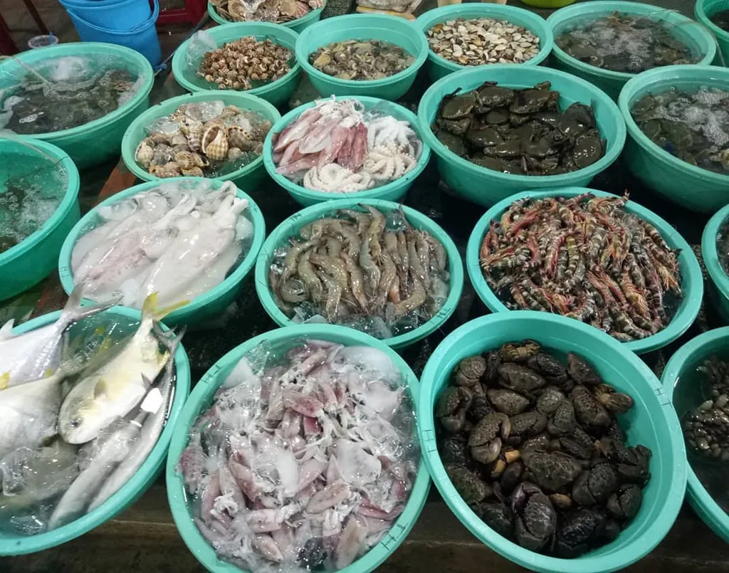 Feast on freshly caught seafood