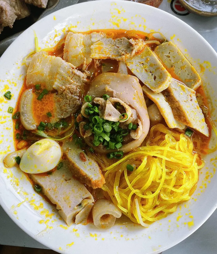 Quang noodles Nha Trang delicious dish