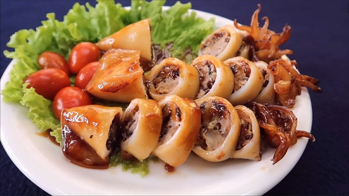 Mực ống chiên giòn hấp dẫn