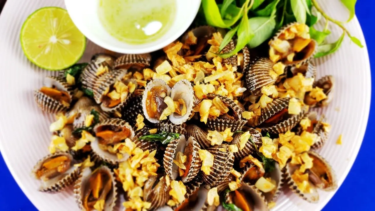 Sò huyết hấp dẫn thơm ngon