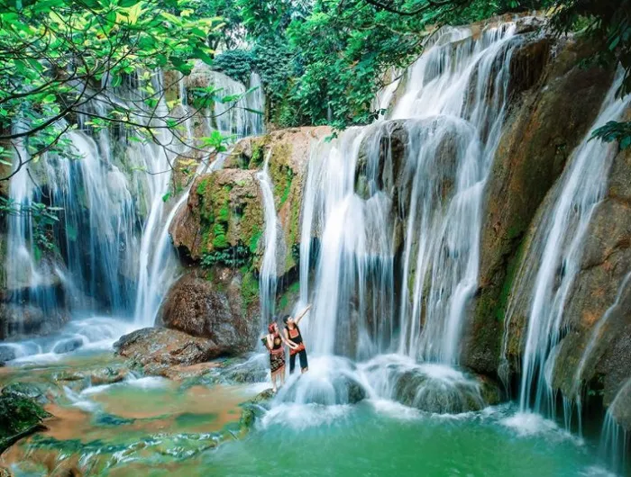 Vẻ đẹp thơ mộng của thác voi