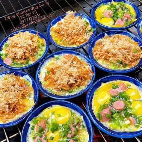 Trứng chén thơm ngon hấp dẫn