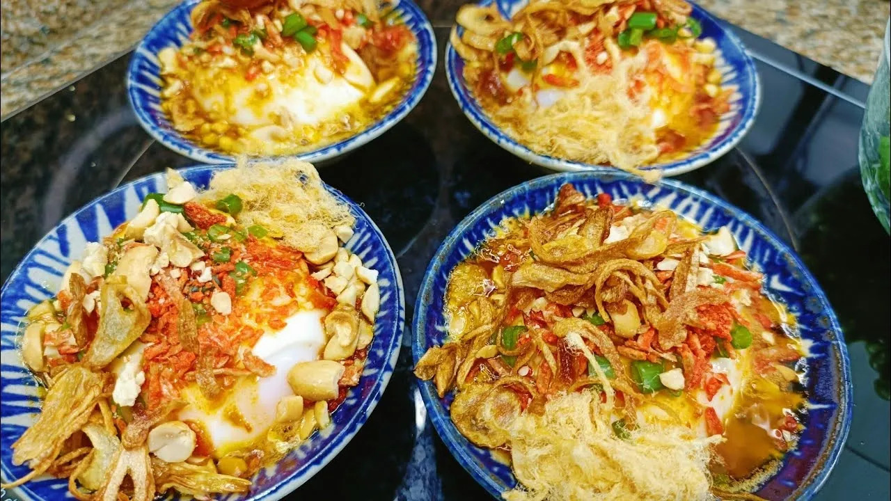 Trứng chén thơm ngon hấp dẫn