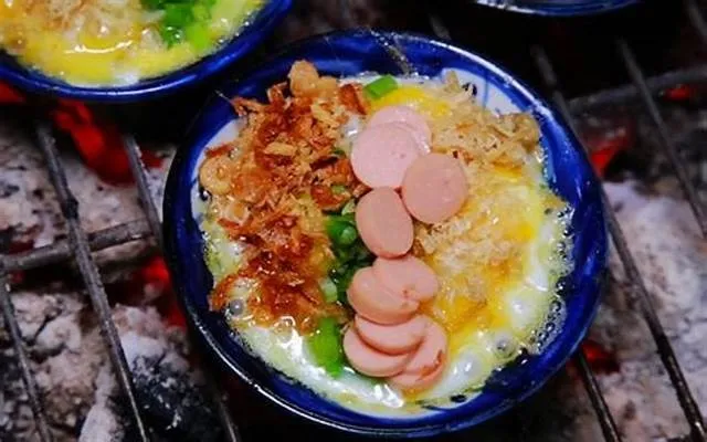 Trứng chén thơm ngon hấp dẫn
