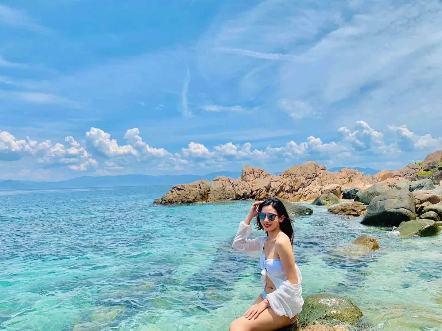 The beauty of Nha Trang beach