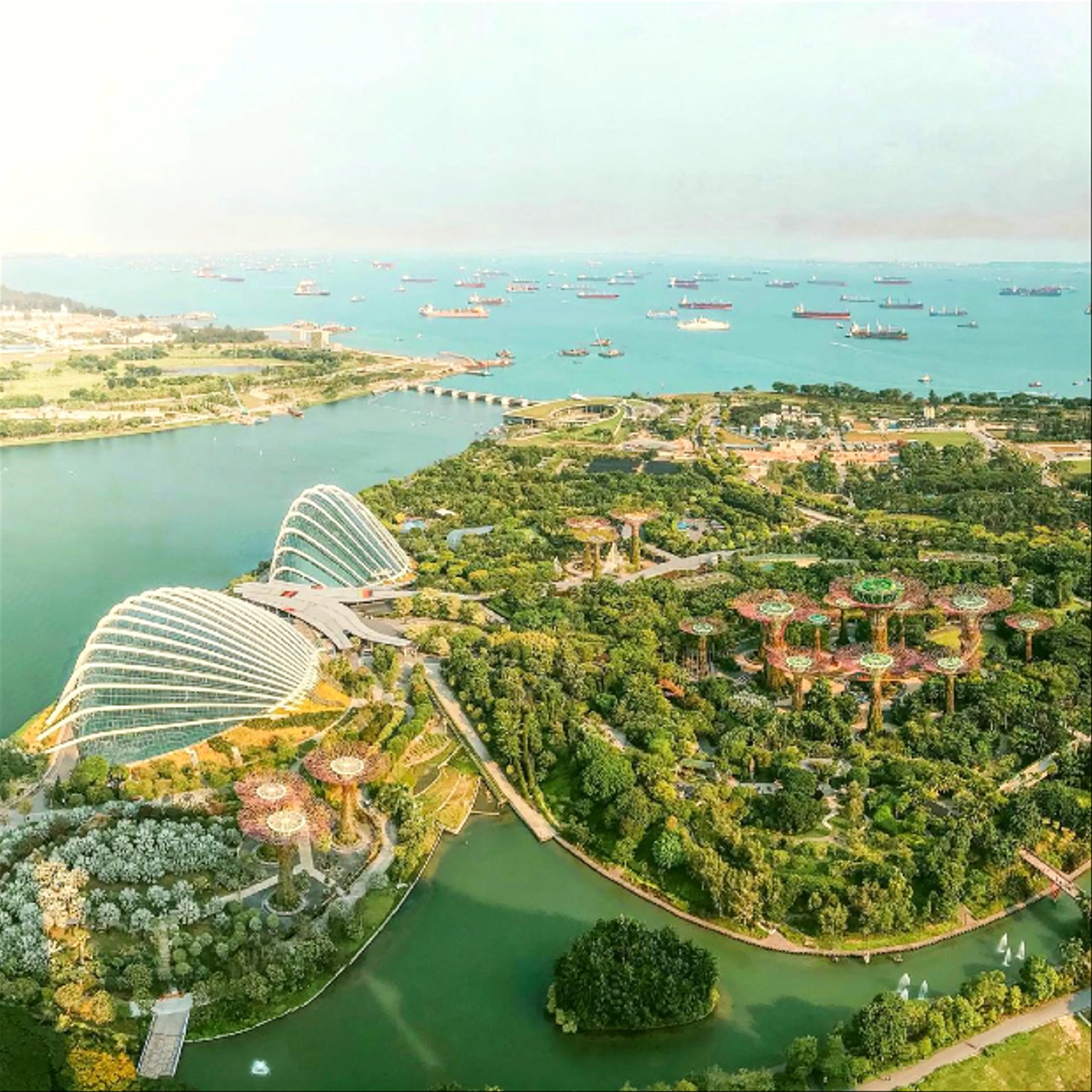 5 điểm có vị trí đẹp nhất để quan sát Singapore từ trên