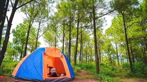 Camping at Yen Trung Lake, Uong Bi, Quang Ninh