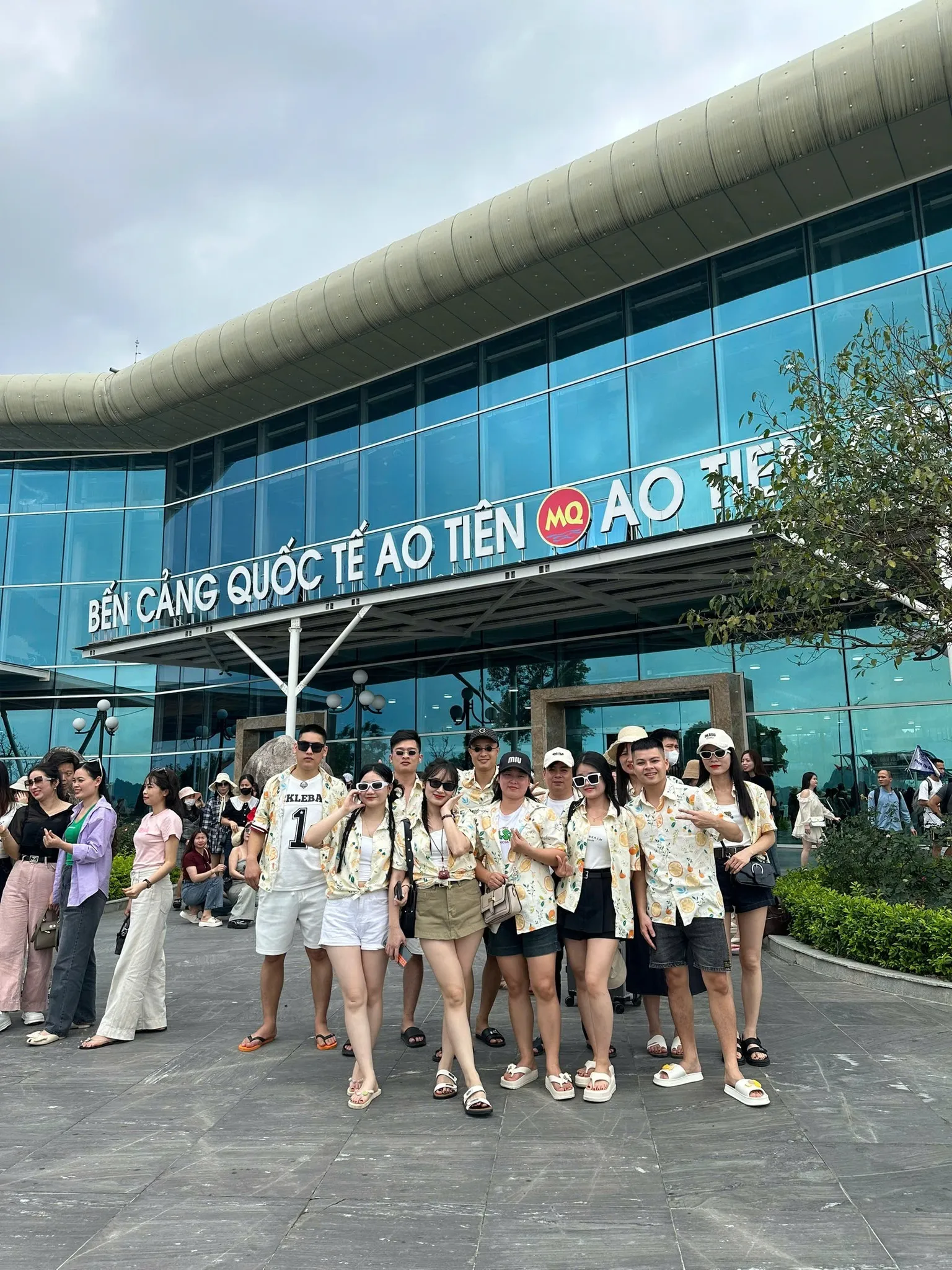 Check in tại cảng ao tiên