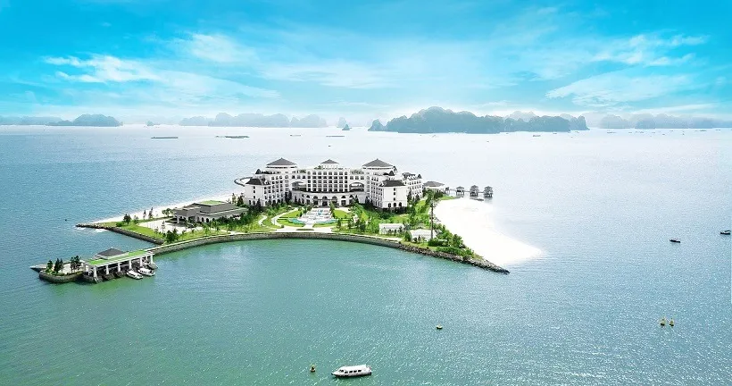 Vẻ đẹp của đảo cái chiên Quảng Ninh