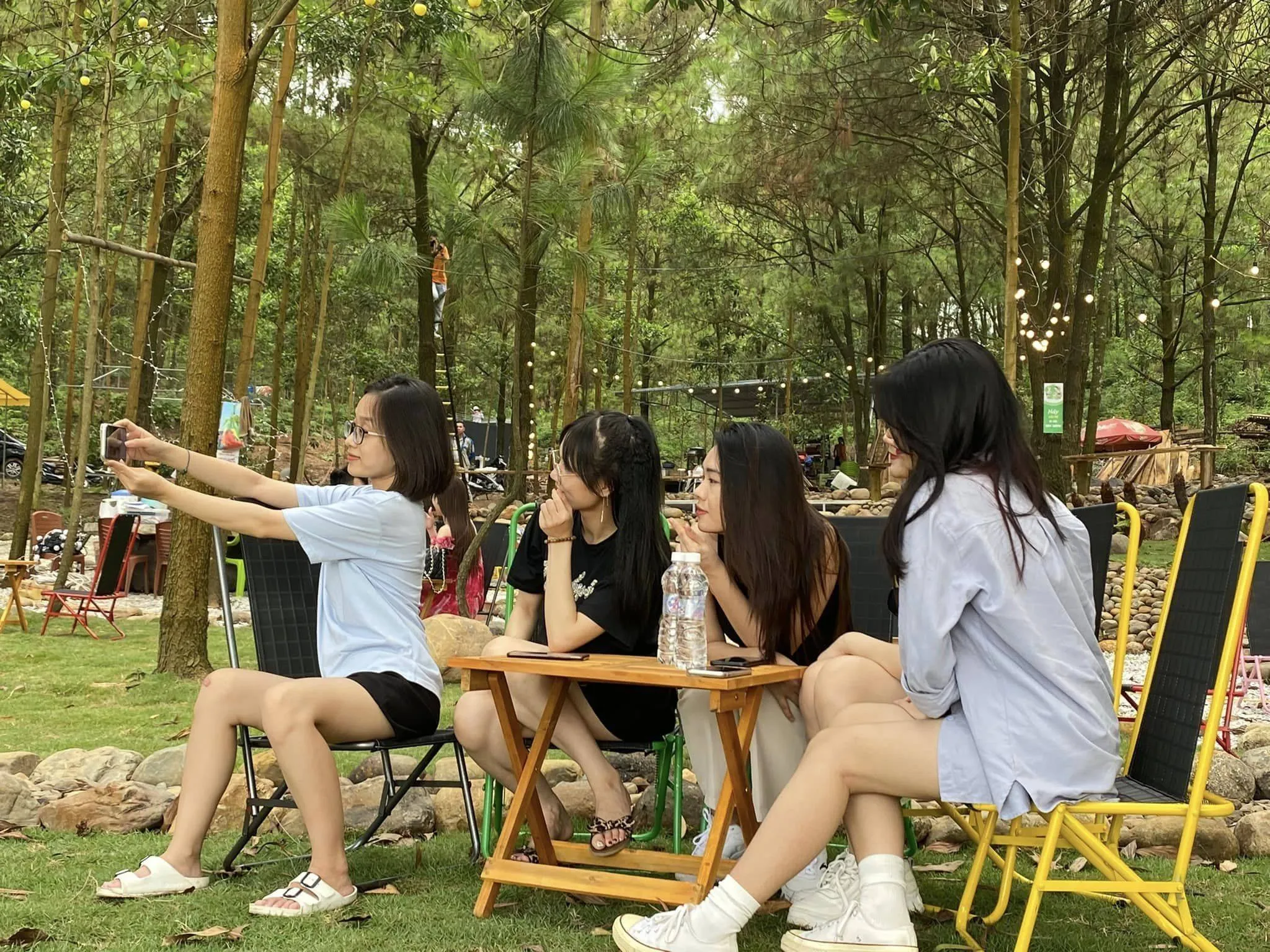 Check in at Yen Trung Lake, Uong Bi, Quang Ninh