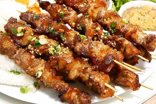 Grilled Skewers Street Corners Full of Aroma and Joy