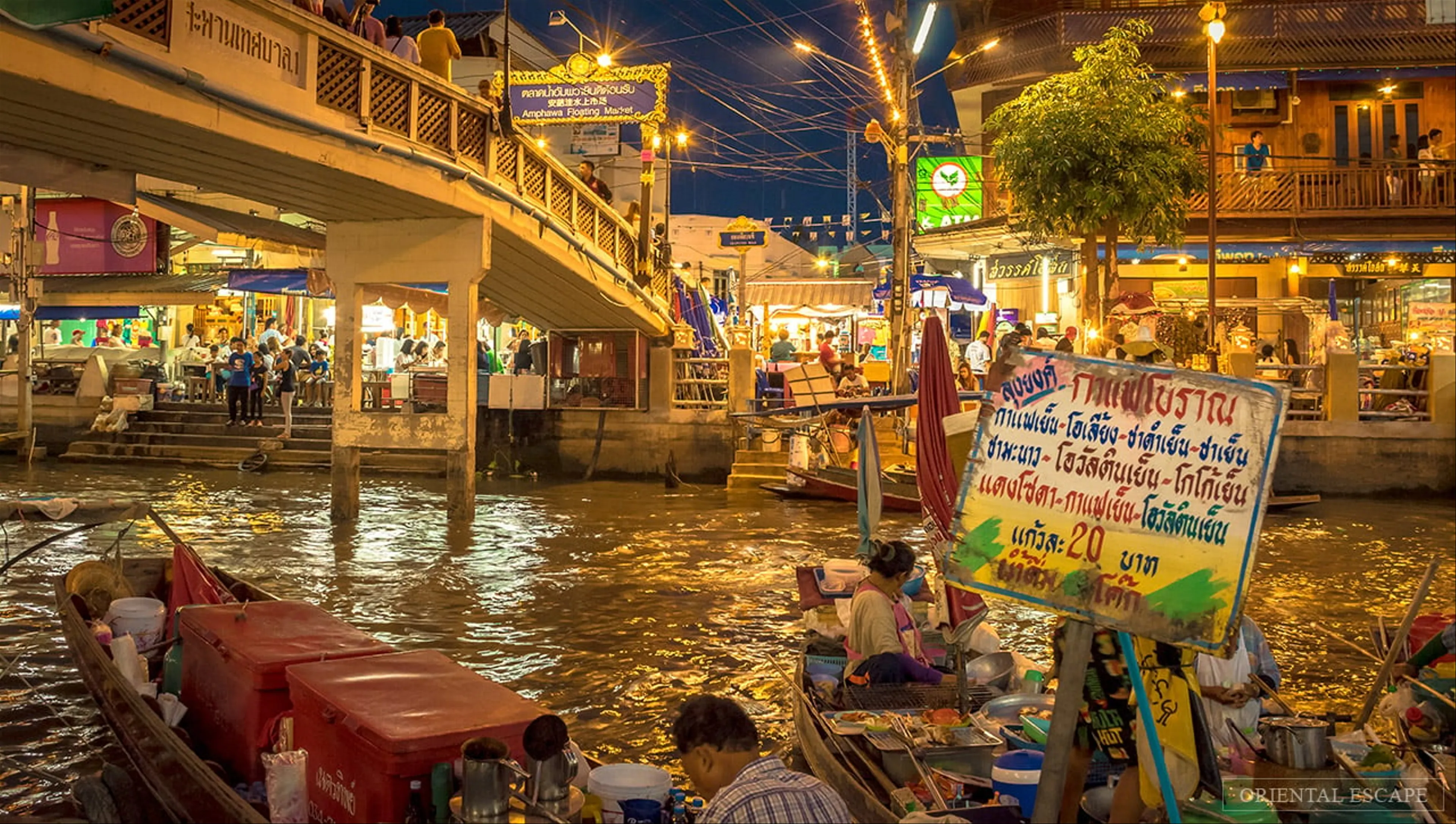 10 thị trấn và làng ven sông tuyệt đẹp ở Thái Lan