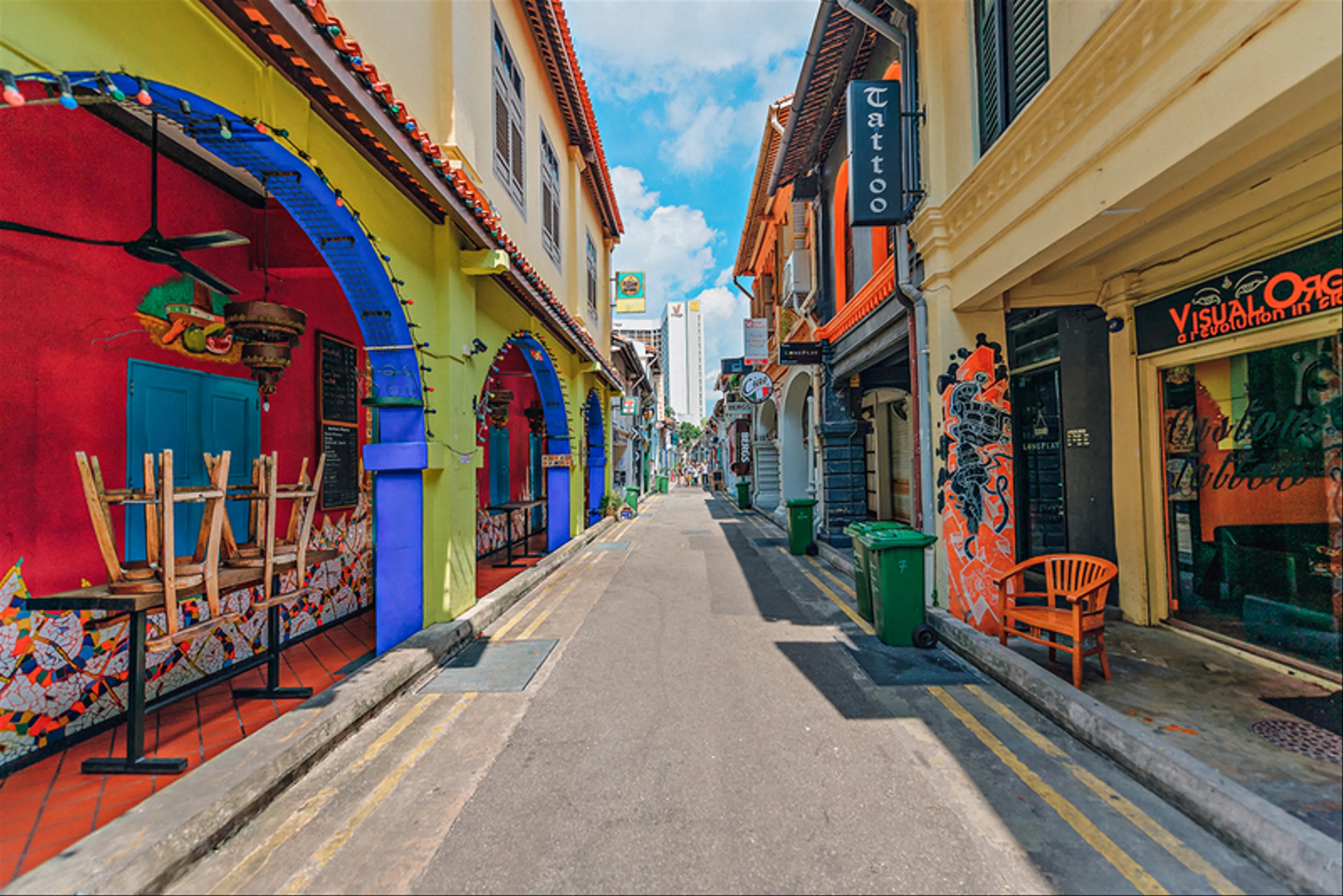 Những khu phố tuyệt vời gần trung tâm tại Singapore