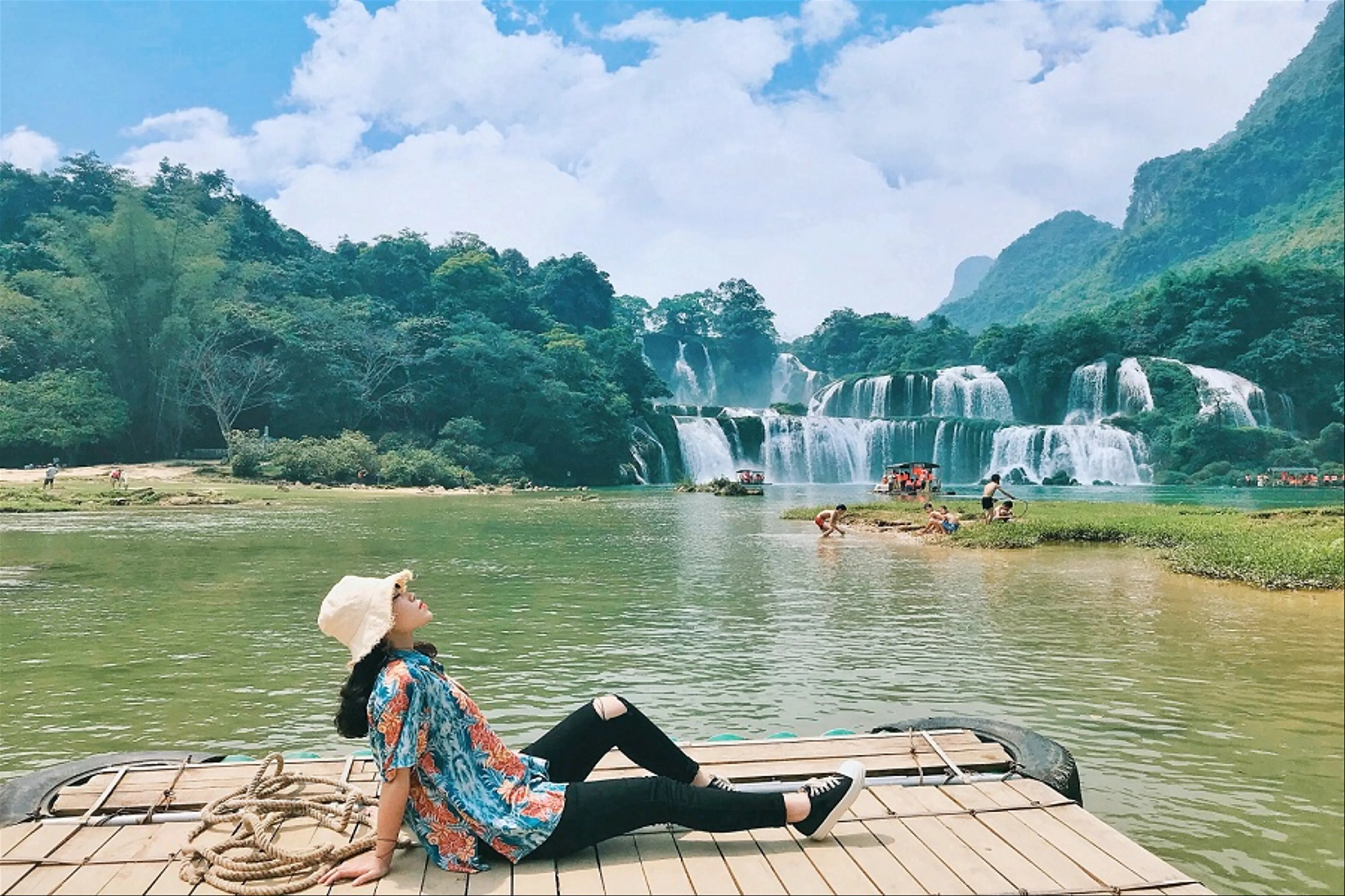 Ba Be national park with Ban Gioc waterfall - an amazing trip