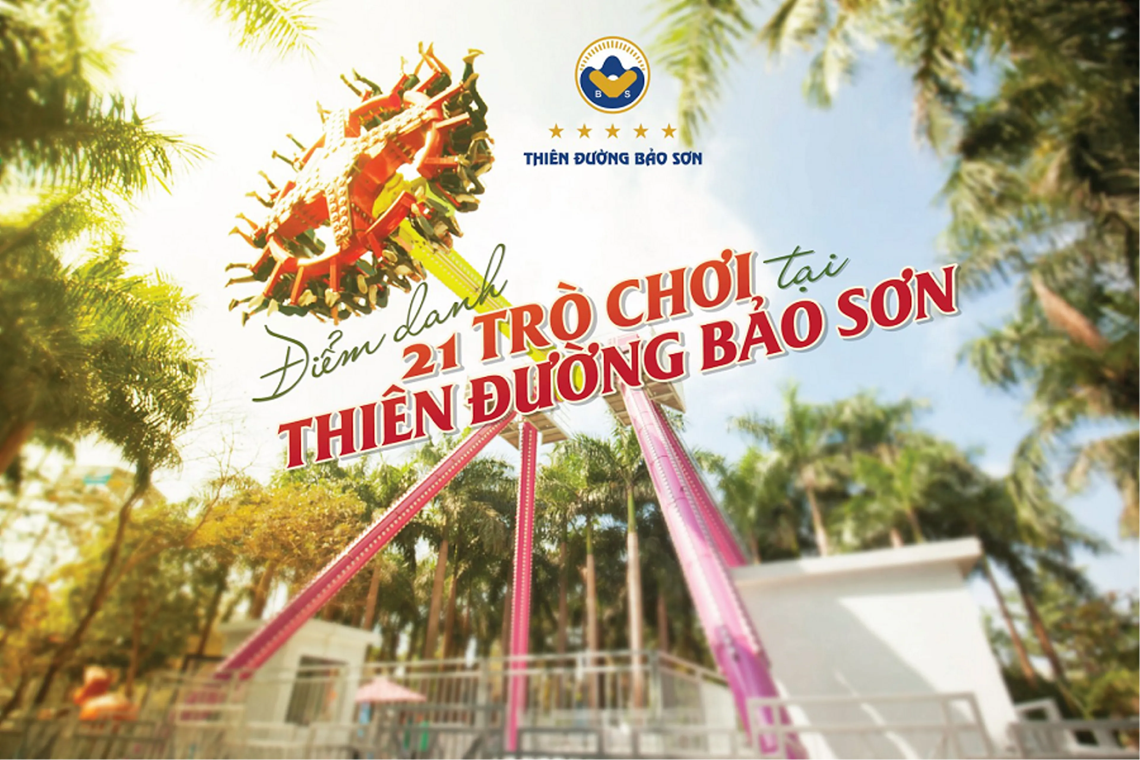 Tour vui chơi công viên Thiên Đường Bảo Sơn