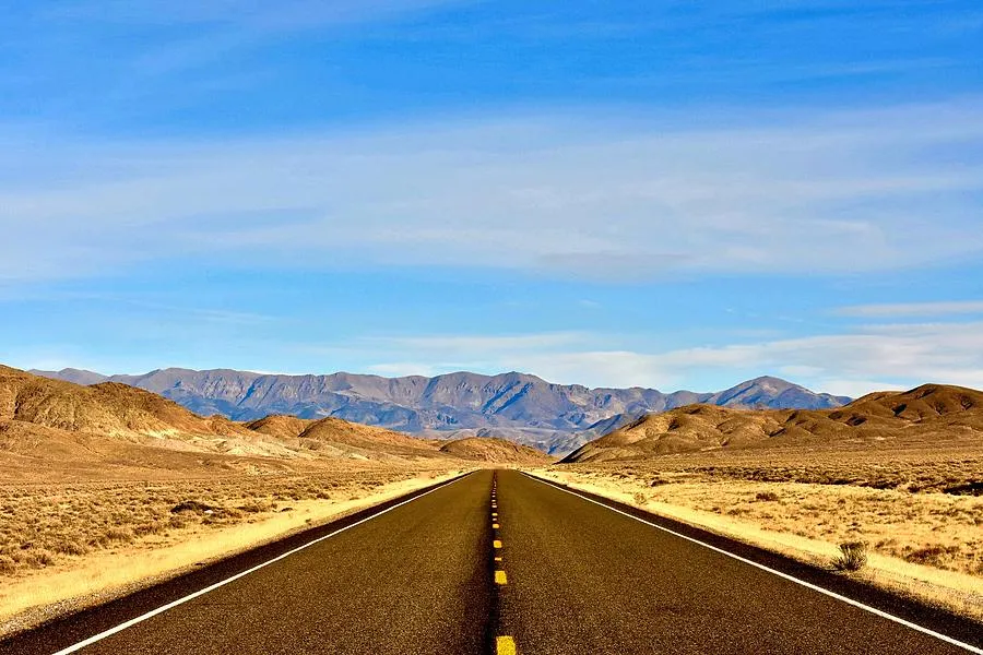 Desert Landscapes on the Loneliest Road