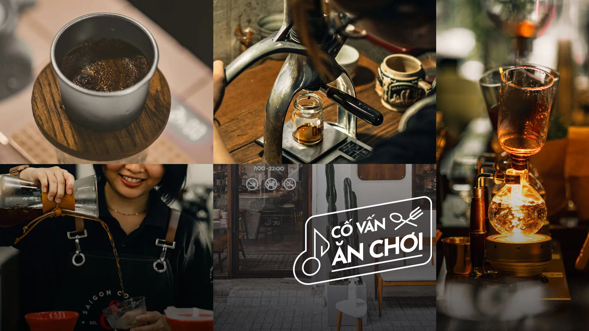 Trải nghiệm cà phê thủ công tại quán đặc biệt