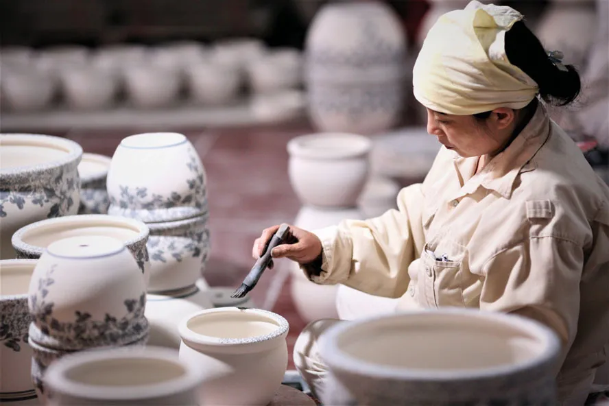 Nghệ thuật chế tác gốm truyền thống