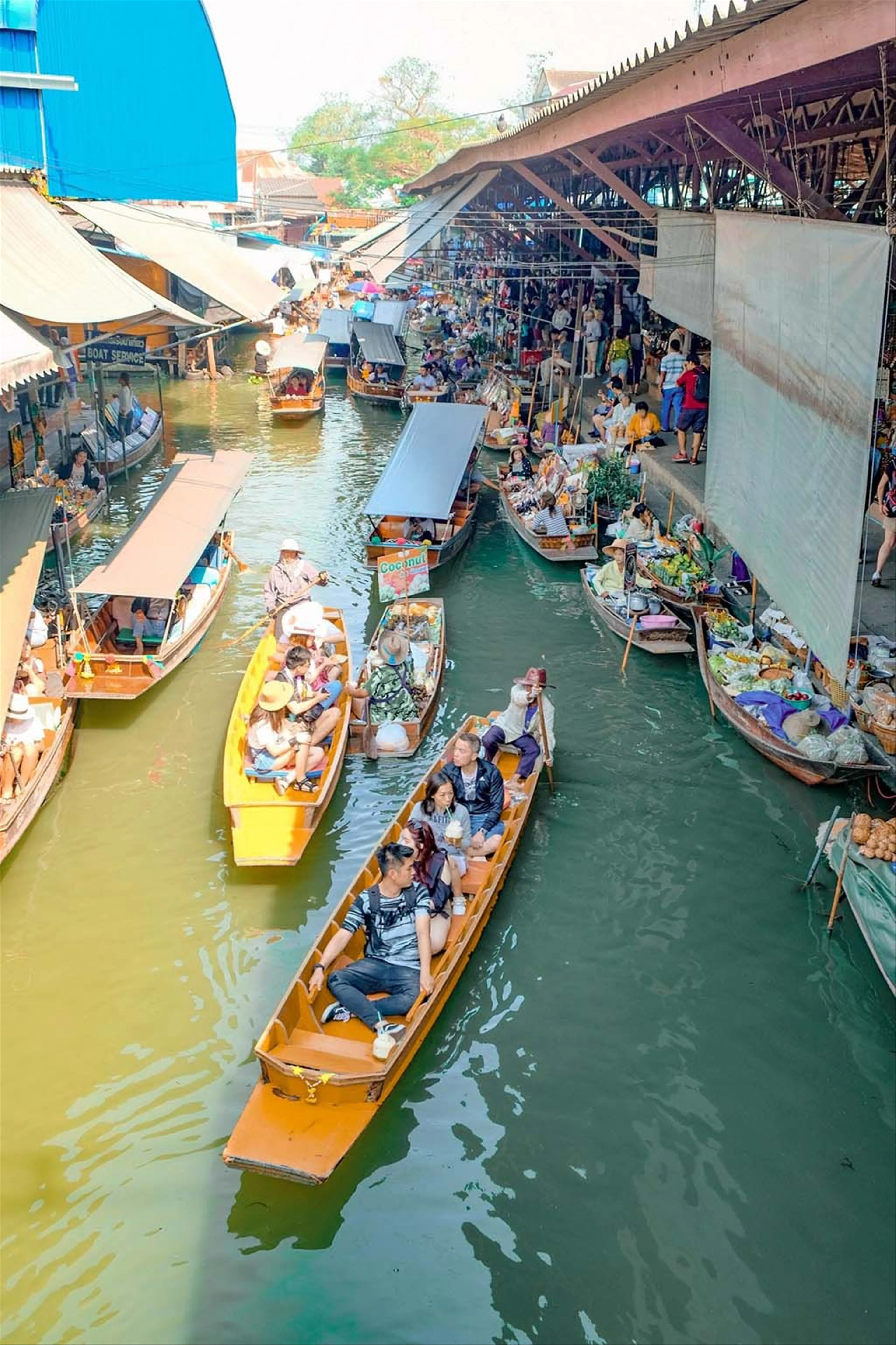 10 Điều Thú Vị Chỉ Có Thể Tìm Thấy Ở Chợ Nổi Damnoen Saduak