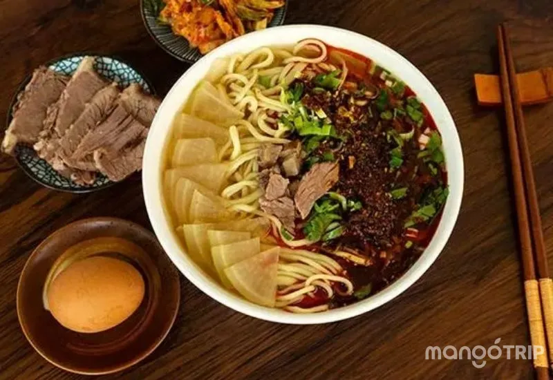 Những Địa Điểm Thưởng Thức Mì Lan Châu Tại Gansu