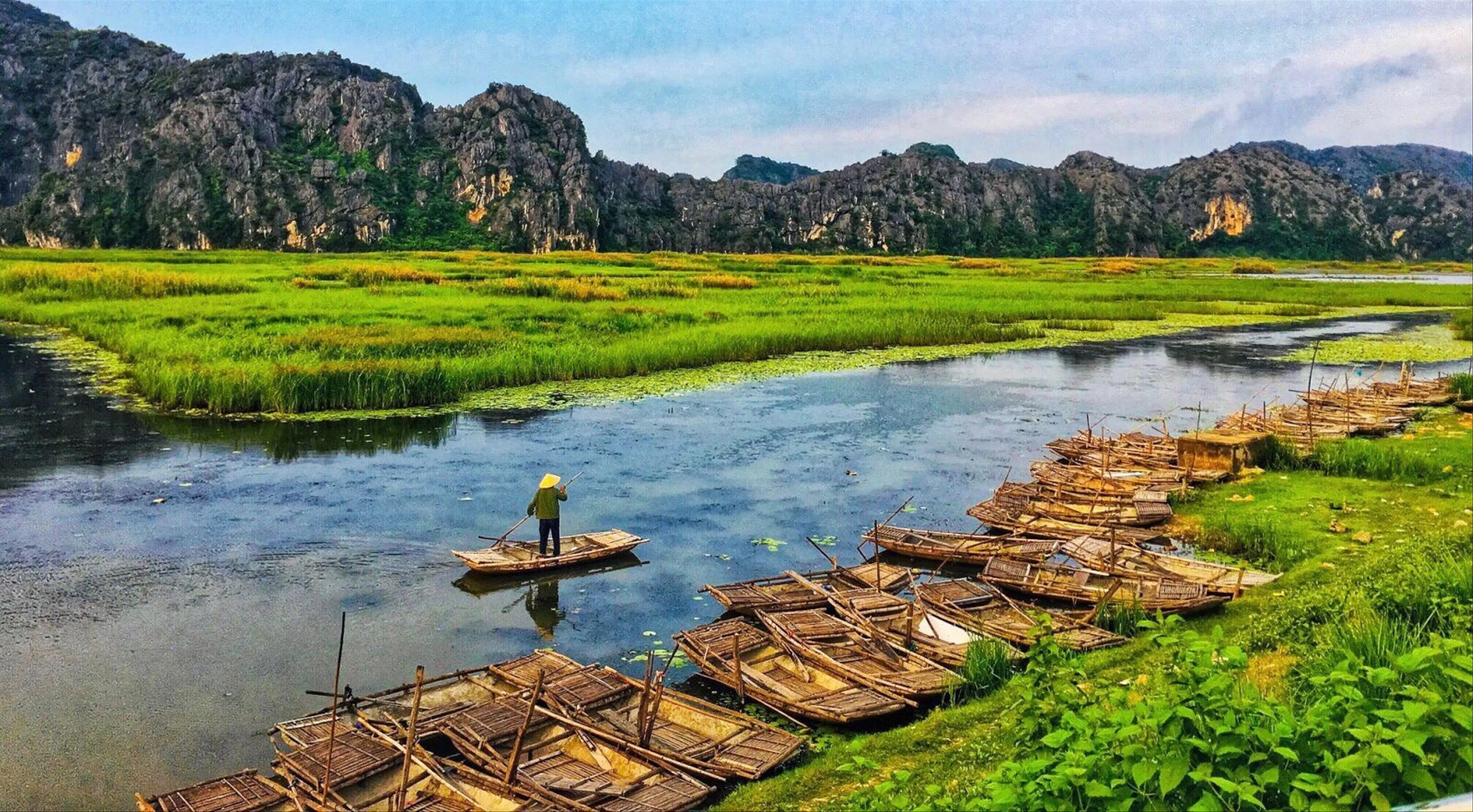 Đắm mình vào khung cảnh thơ mộng của đầm Vân Long - Khu bảo tồn thiên nhiên lớn nhất Ninh Bình