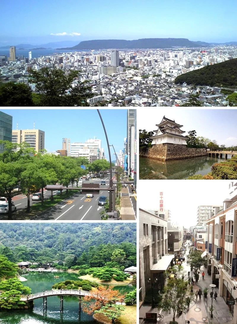 Giới thiệu Takamatsu và Vị Trí Địa Lý