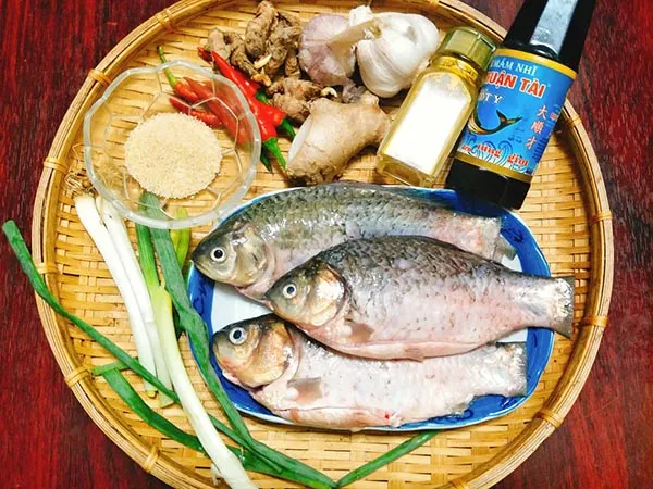 Nguyên liệu và cách chế biến cá kho gáo