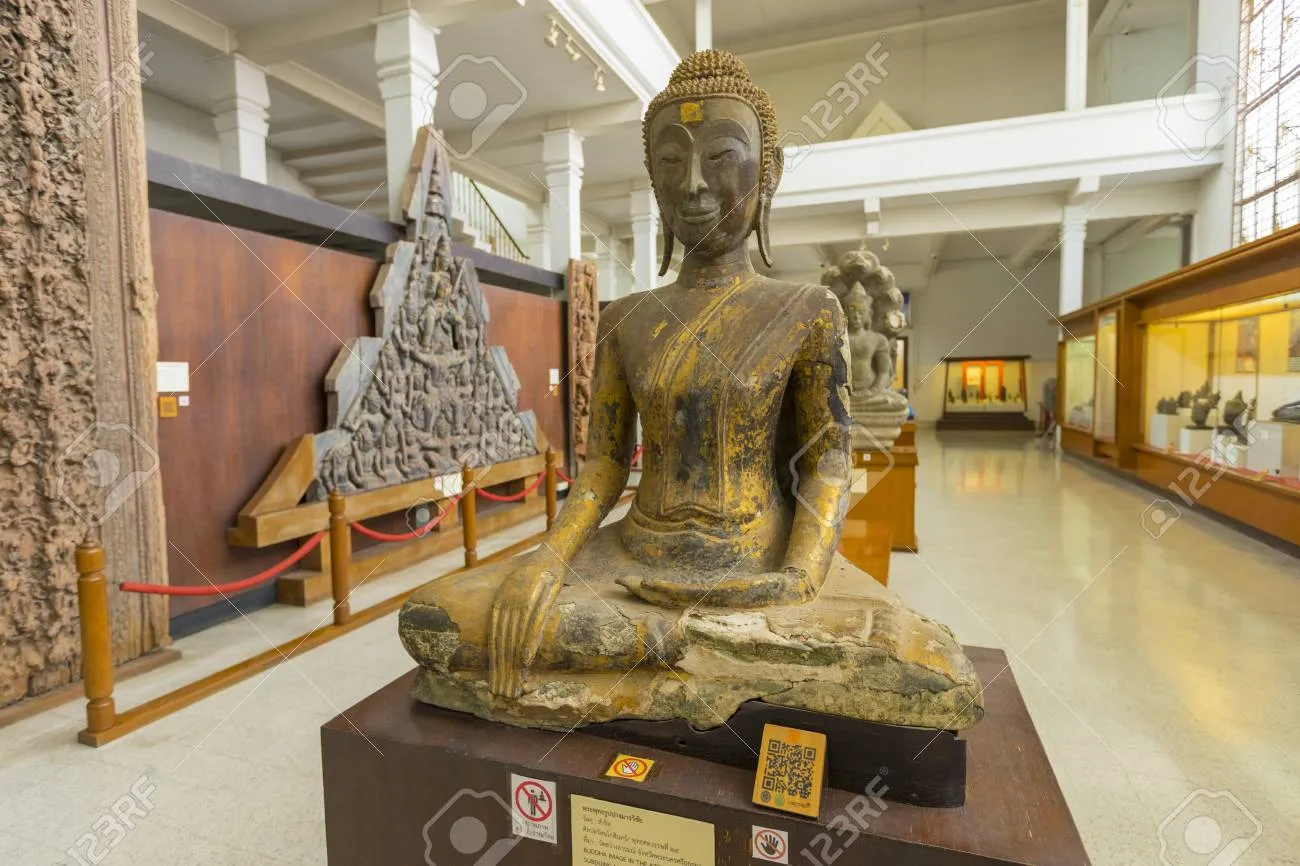 Interior View Of Chao Sam Phraya National Museum In Ayutthaya, Thailand Stock Photo, Picture And Royalty Free Image. Image 132891794.