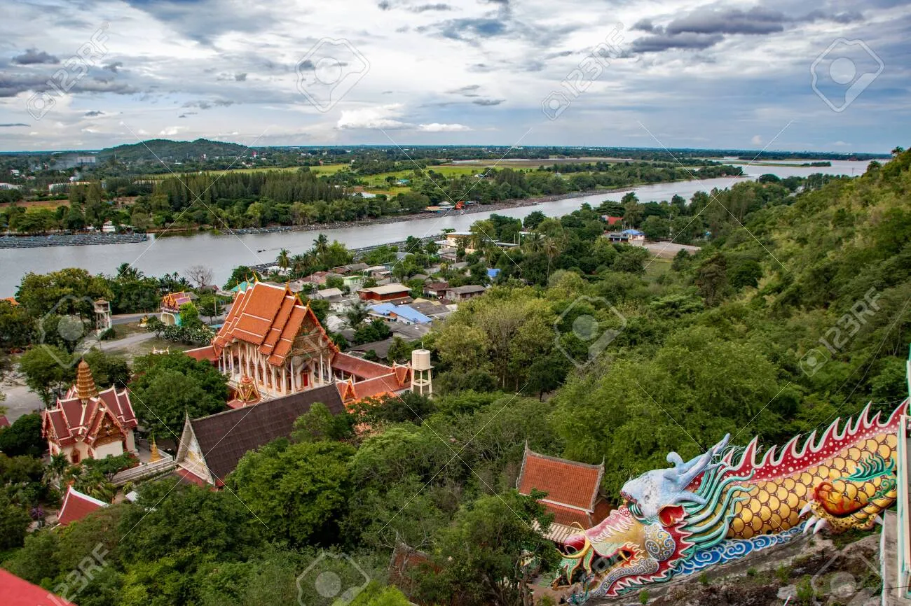 Wat Ban Tham Or The Dragon Temple At Kanchanaburi, Thailand Stock Photo, Picture And Royalty Free Image. Image 134072366.