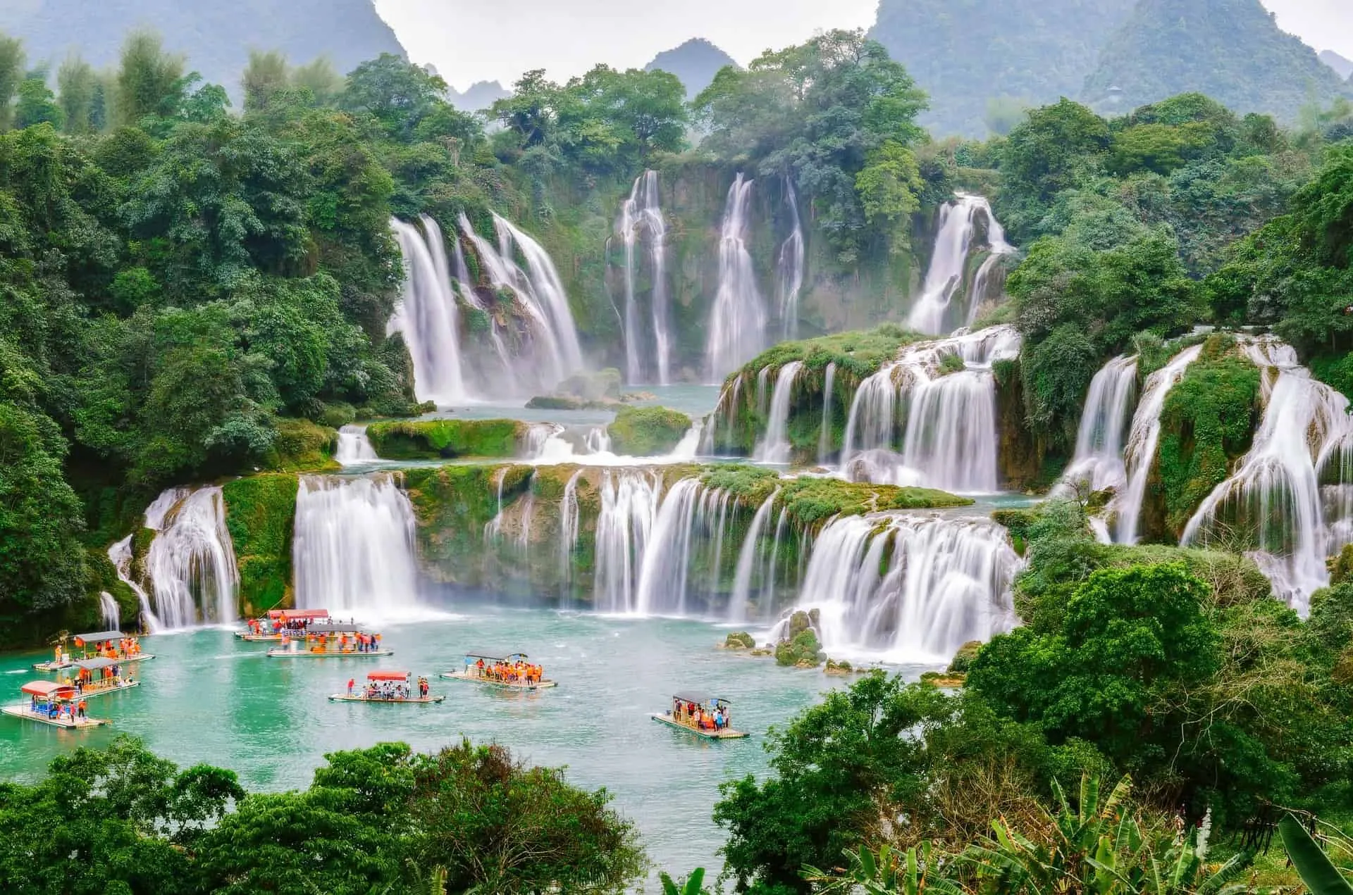 Introduction to Ban Gioc Waterfalls