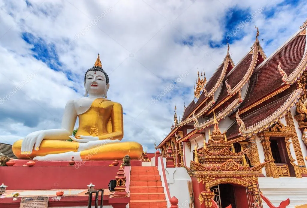 Buddha in Wat Rajamontean Temple Stock Photo by ©Deerphoto 88765656