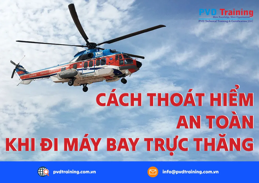 Chuẩn bị gì trước khi lên máy bay trực thăng?