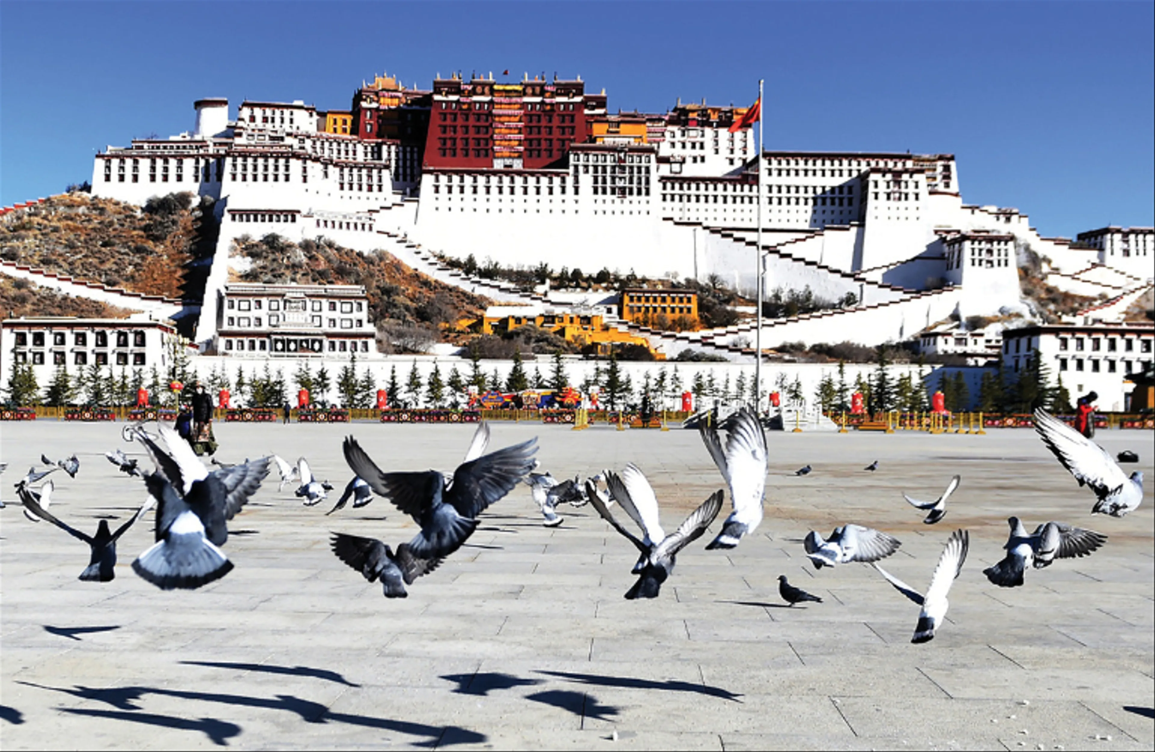 Tour Du Lịch Trung Quốc: Tây Tạng- Cung Điện Potala, Đại Chiêu Tự, Hồ Yamdrok, Bạch Tháp Tự, Sông Băng Vĩnh Cửu & Đại Tu Viện Tashilhunpo.