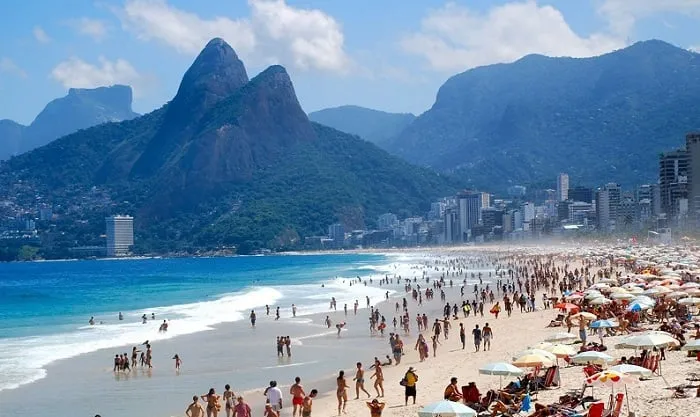 Beach 1-2-3 is bustling on summer days
