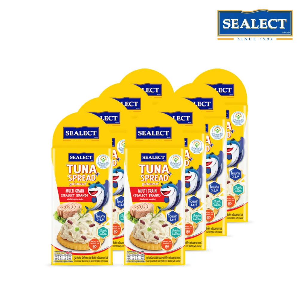 ซี เล็ ค ทูน่า ส เปร ด มัลติ เกรน 50 กรัม (มี แครก เกอร์ ใน กล่อง) | Lazada.co.th