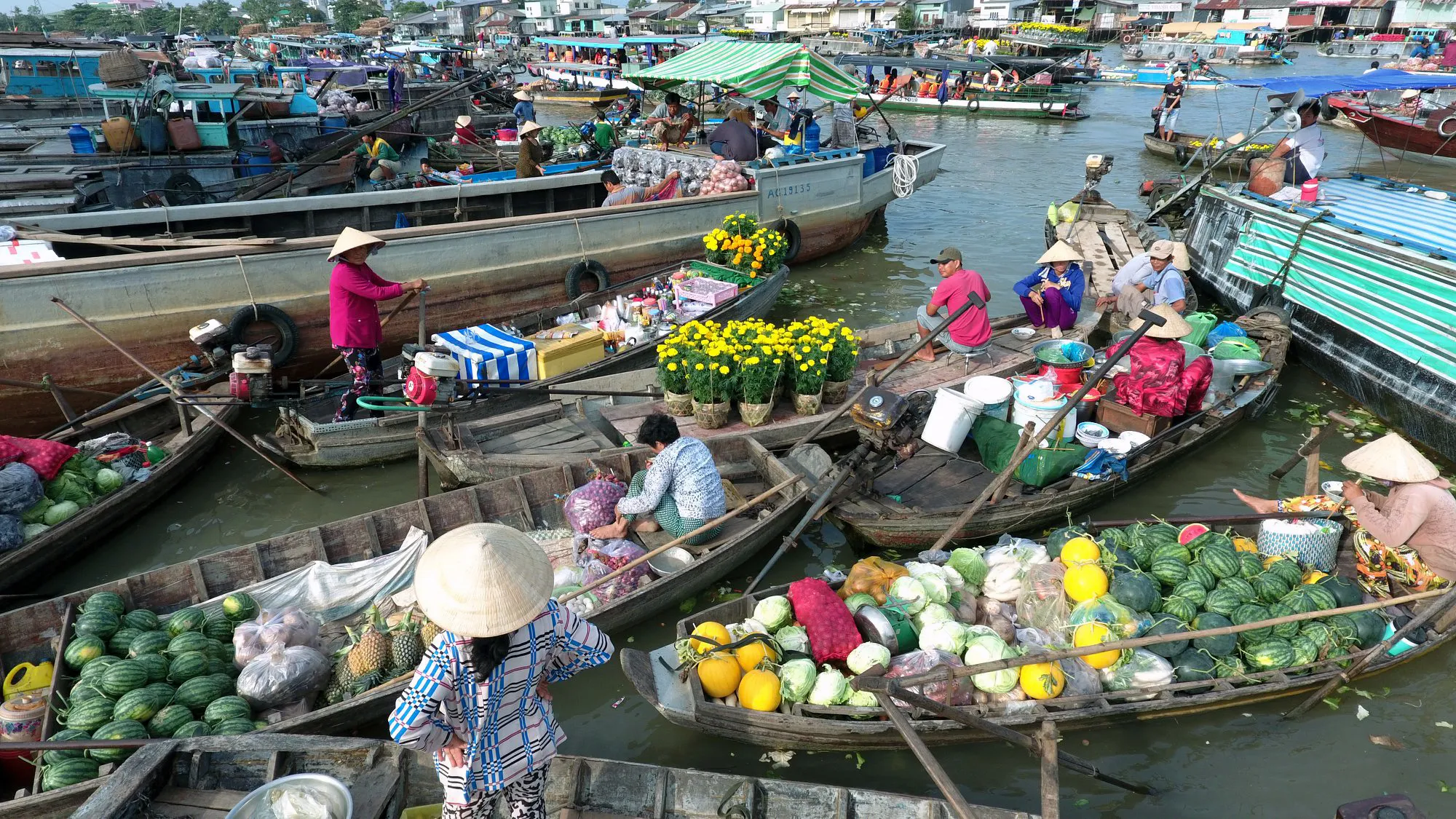 Giới Thiệu Chợ Nổi Cái Răng