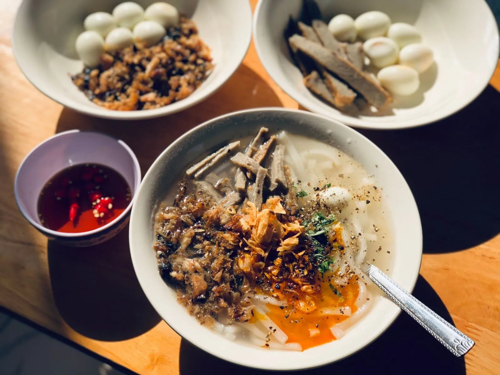 Hương vị đặc trưng của bánh canh ruộng