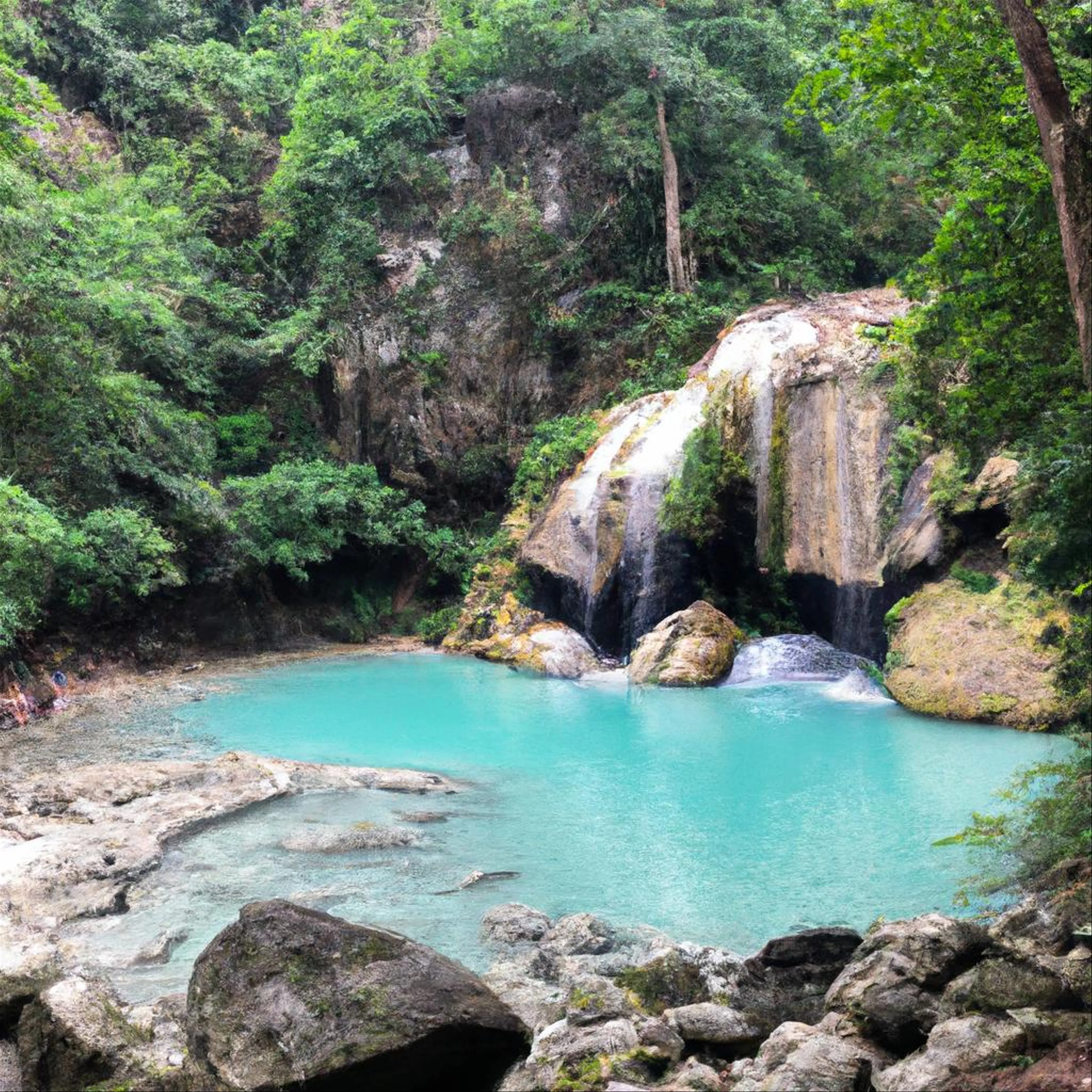 Discover the Enchanting Beauty of Erawan Falls: A Day in Thailand's Kanchanaburi