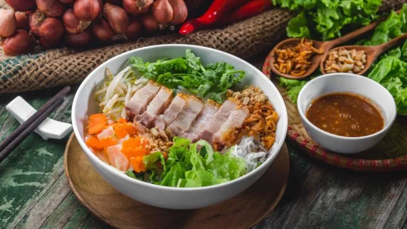 Cách chế biến bún mắm nêm truyền thống