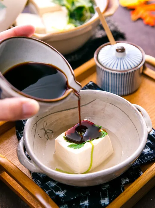 Yudofu - Đậu phụ nấu nước nóng