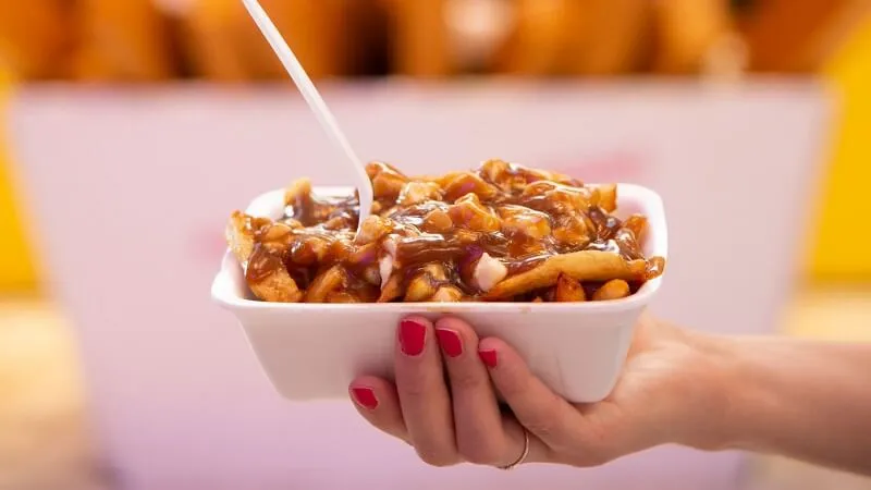 Thành phần chính tạo nên hương vị poutine