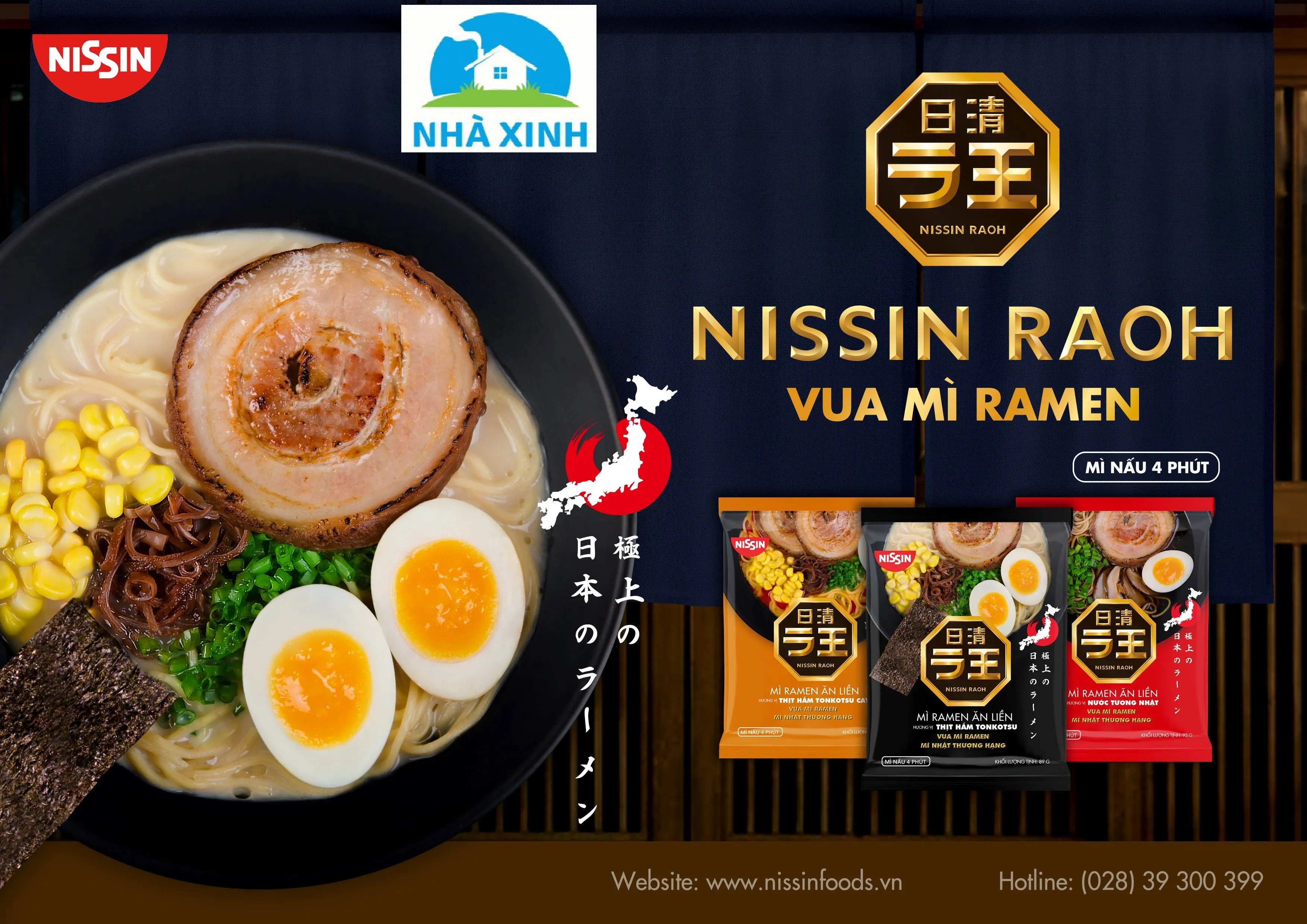 Hương vị ramen truyền thống và hiện đại