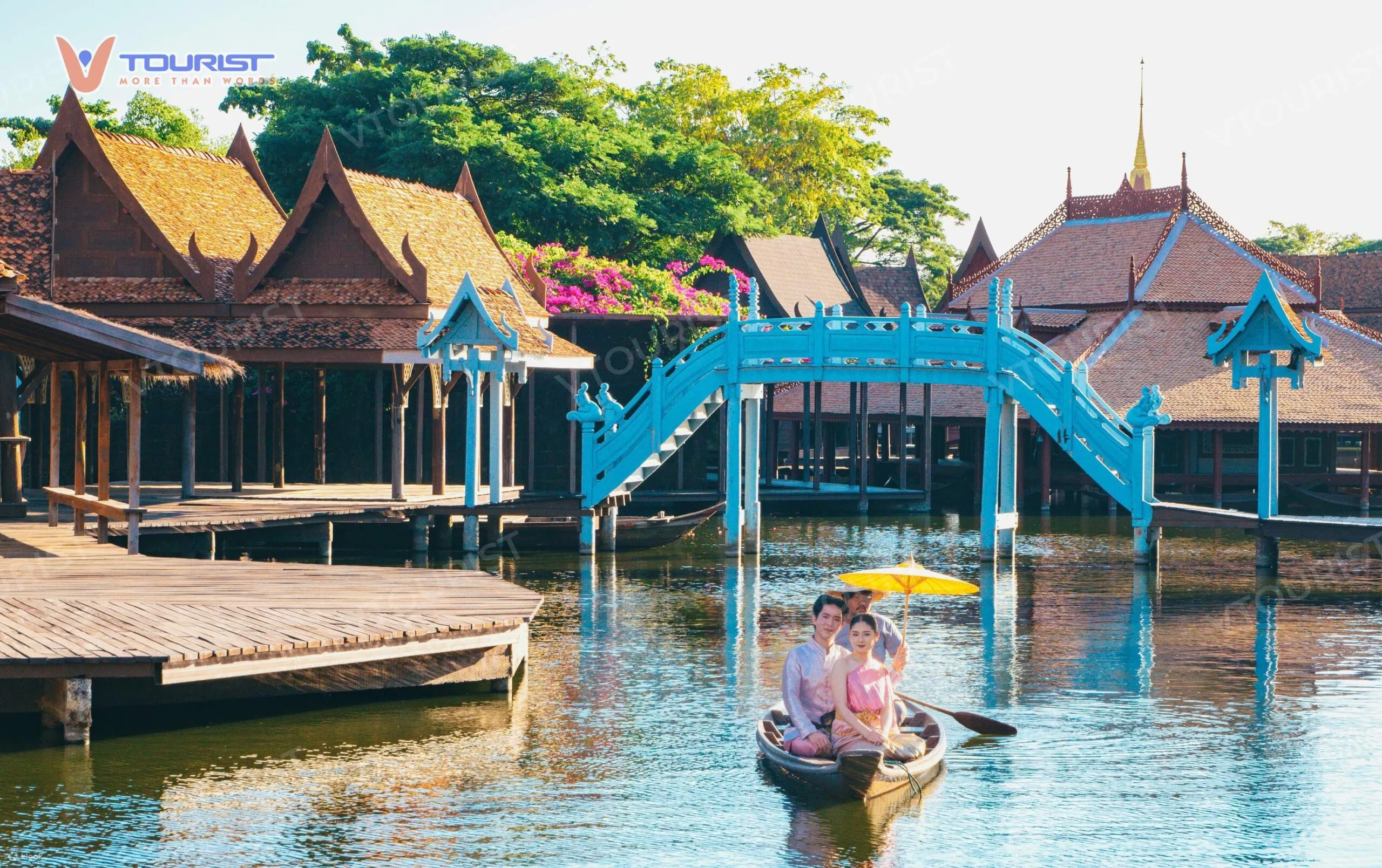 Lịch sử và nguồn gốc của chợ nổi Damnoen Saduak