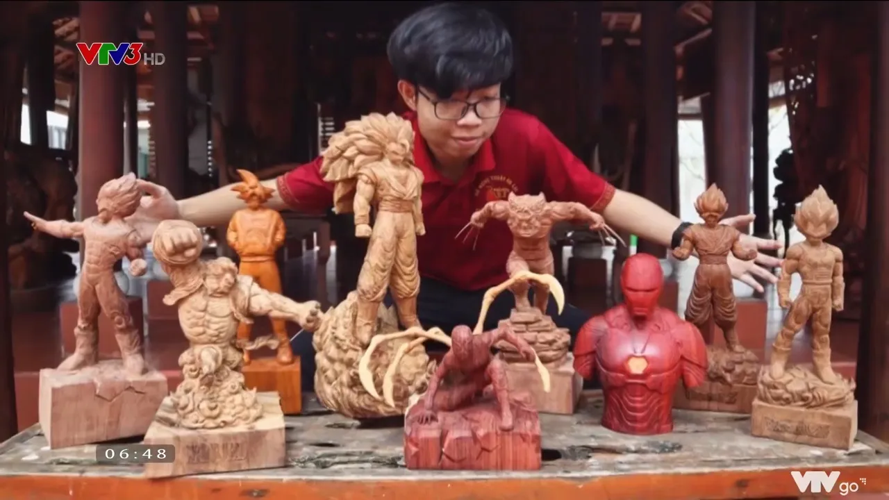 Gặp gỡ nghệ nhân điêu khắc tài ba