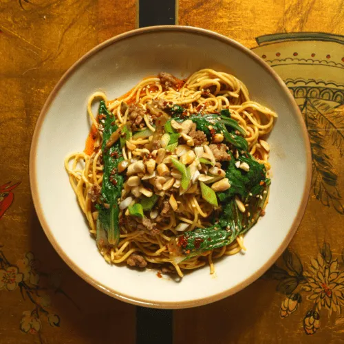 The Iconic Dandan Noodles: A Spicy Staple