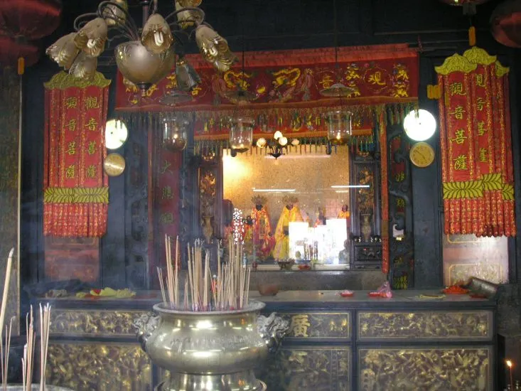 Photographs of Kuan Yin Teng Chinese ( Goddess of Mercy ) Temple in Georgetown, Pulau Penang