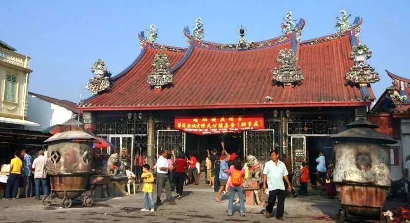 Photographs of Kuan Yin Teng Chinese ( Goddess of Mercy ) Temple in Georgetown, Pulau Penang