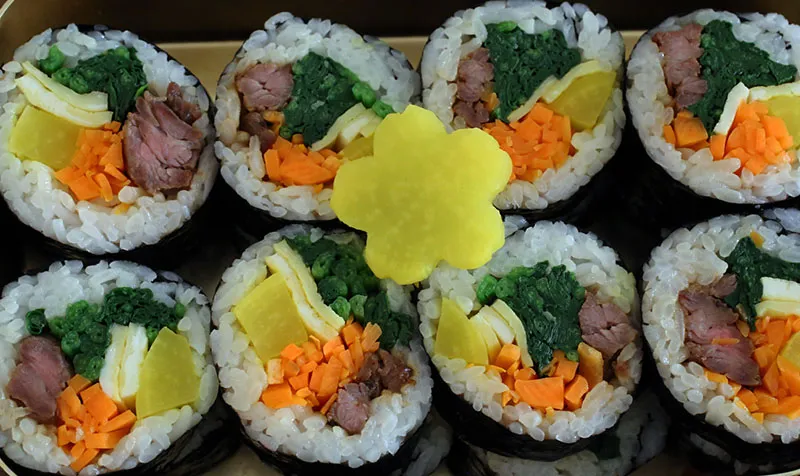 Gimbap - Sushi Cuộn Hàn Quốc