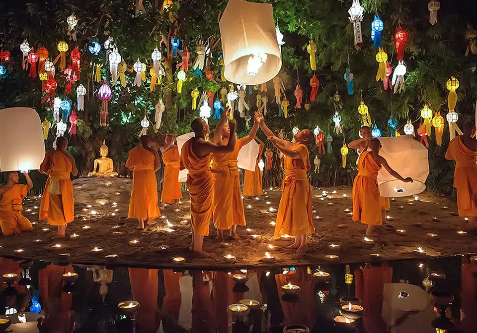 Participating in the Festival: Releasing Your Own Lantern