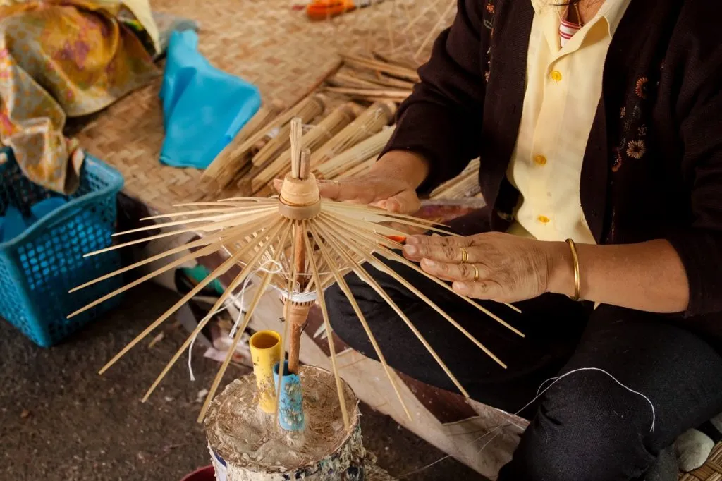 The Rich History of Umbrella Making in Chiang Mai